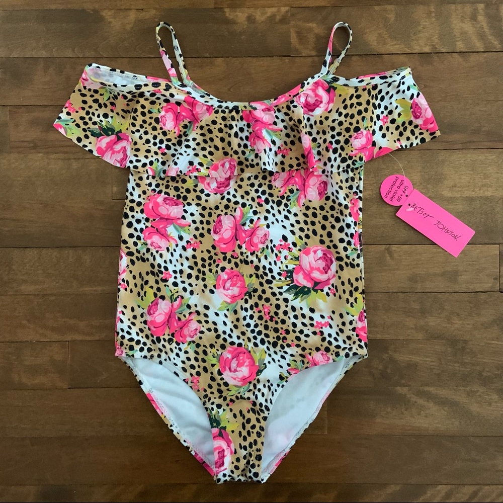 NEW WITH TAGS! Betsy Johnson 1 PC Swimsuit